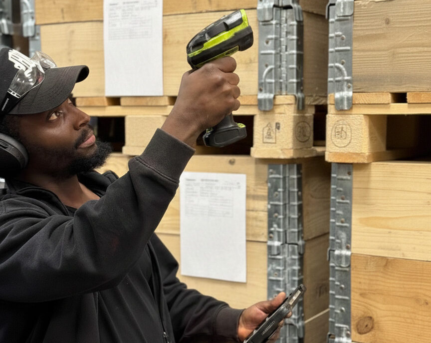 Proton Finishing erbjuder lagerhanteringssystem WMS för att hantera ditt flöde